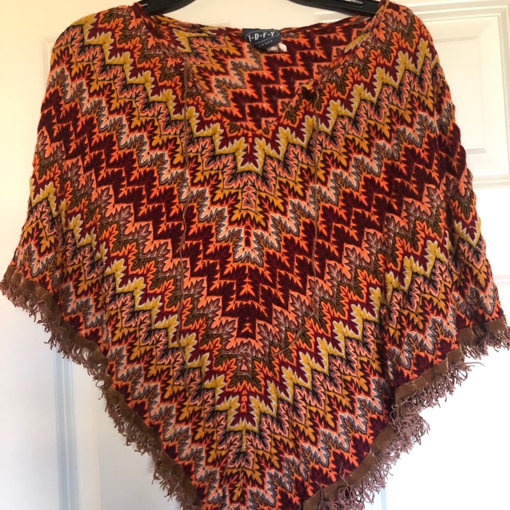 Vintage poncho